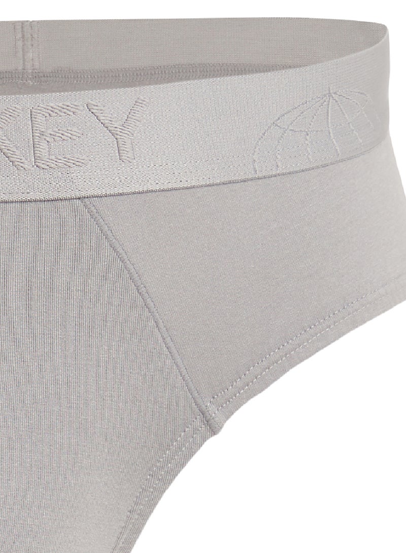 Ultra Soft Briefs Light Grey