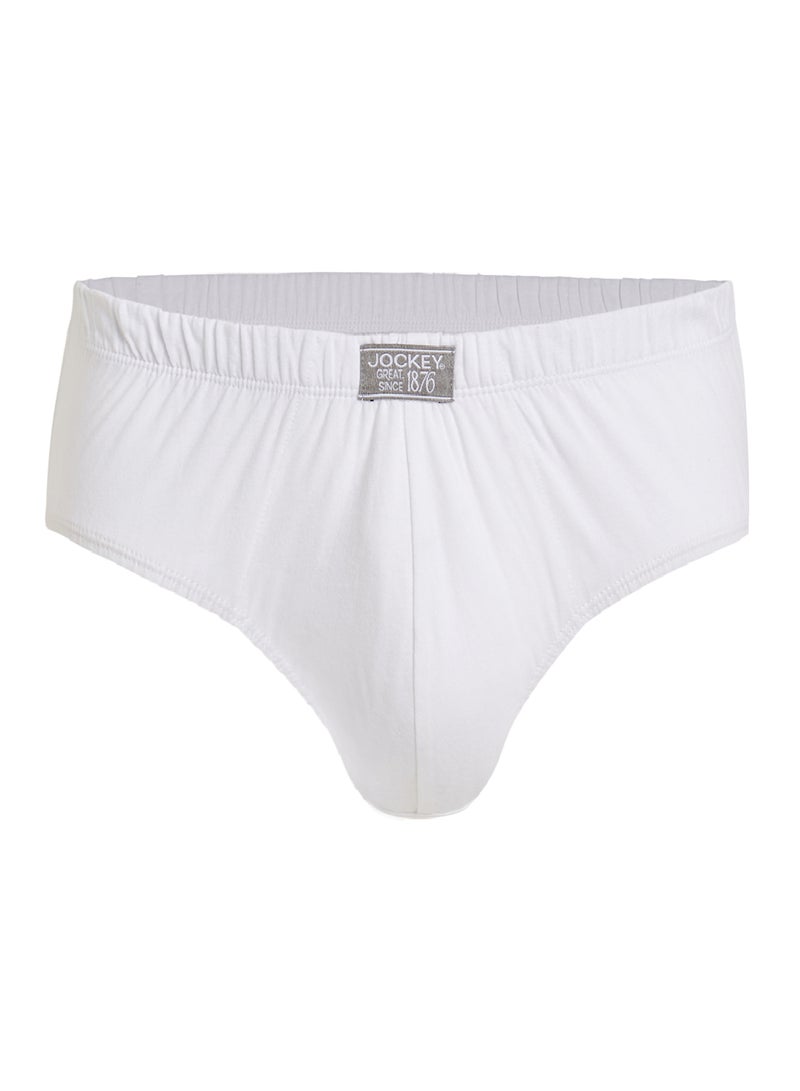 3 Pack Poco Briefs White