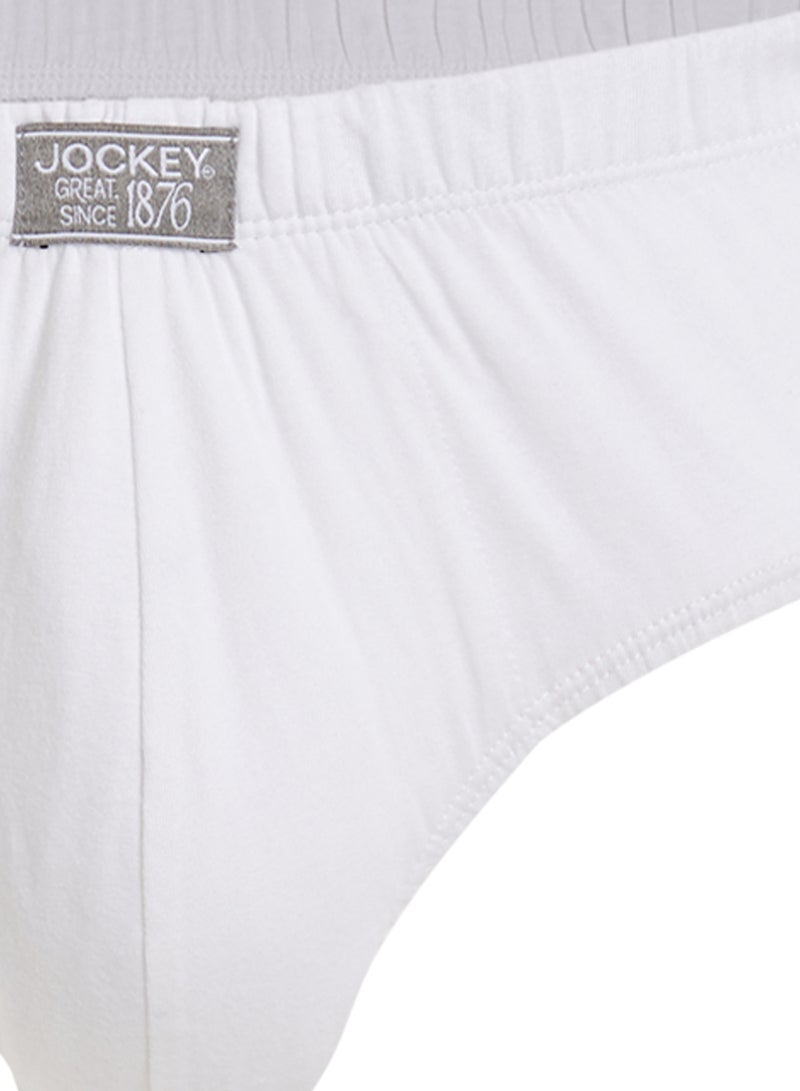 3 Pack Poco Briefs White