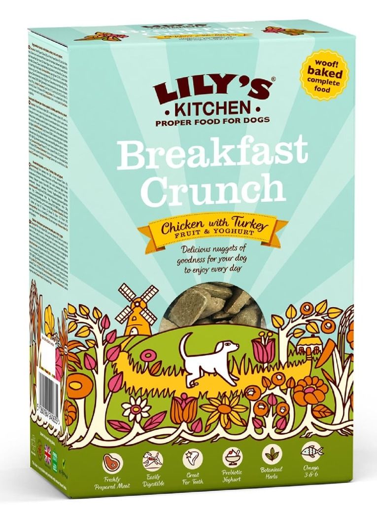 Breakfast Crunch Chicken with Turkey, Fruit and Yoghurt Dog Dry Food 800g