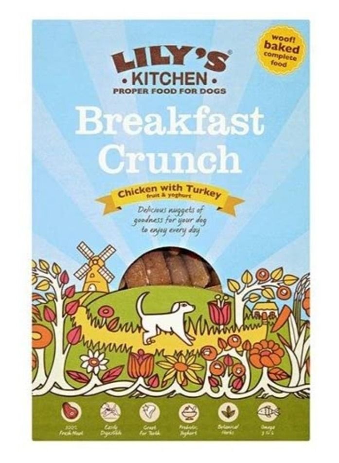 Breakfast Crunch Chicken with Turkey, Fruit and Yoghurt Dog Dry Food 800g