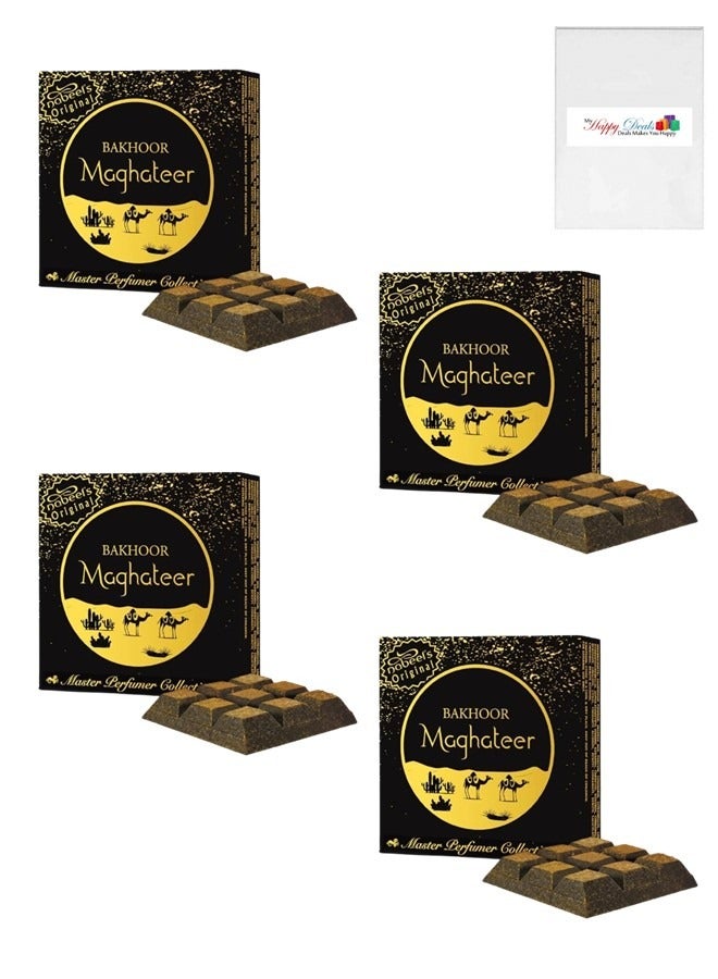 4Pcs Bakhoor Maghateer Incense 40GMS