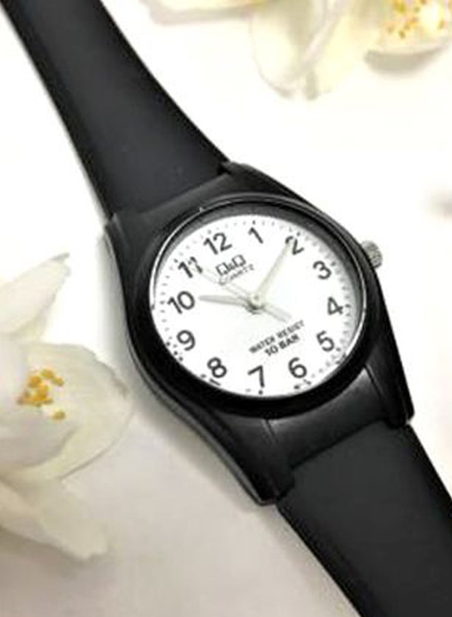 Women's Analog Wrist Watch VQ03J001Y - 24 mm - Black