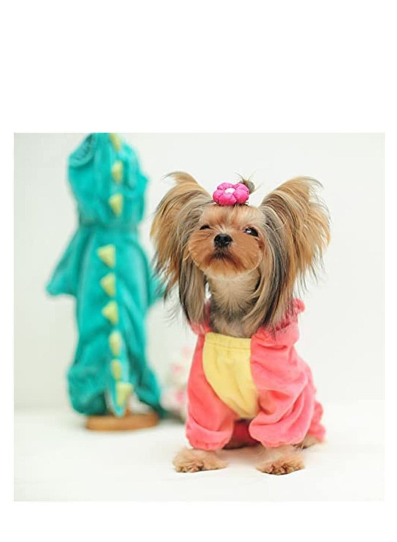 Dog Cat Dinosaur Costumes Pet Costume Pet Halloween Cosplay Dress Funny Dinosaur Costume Pet Dinosaur Hoodie for Small Dogs