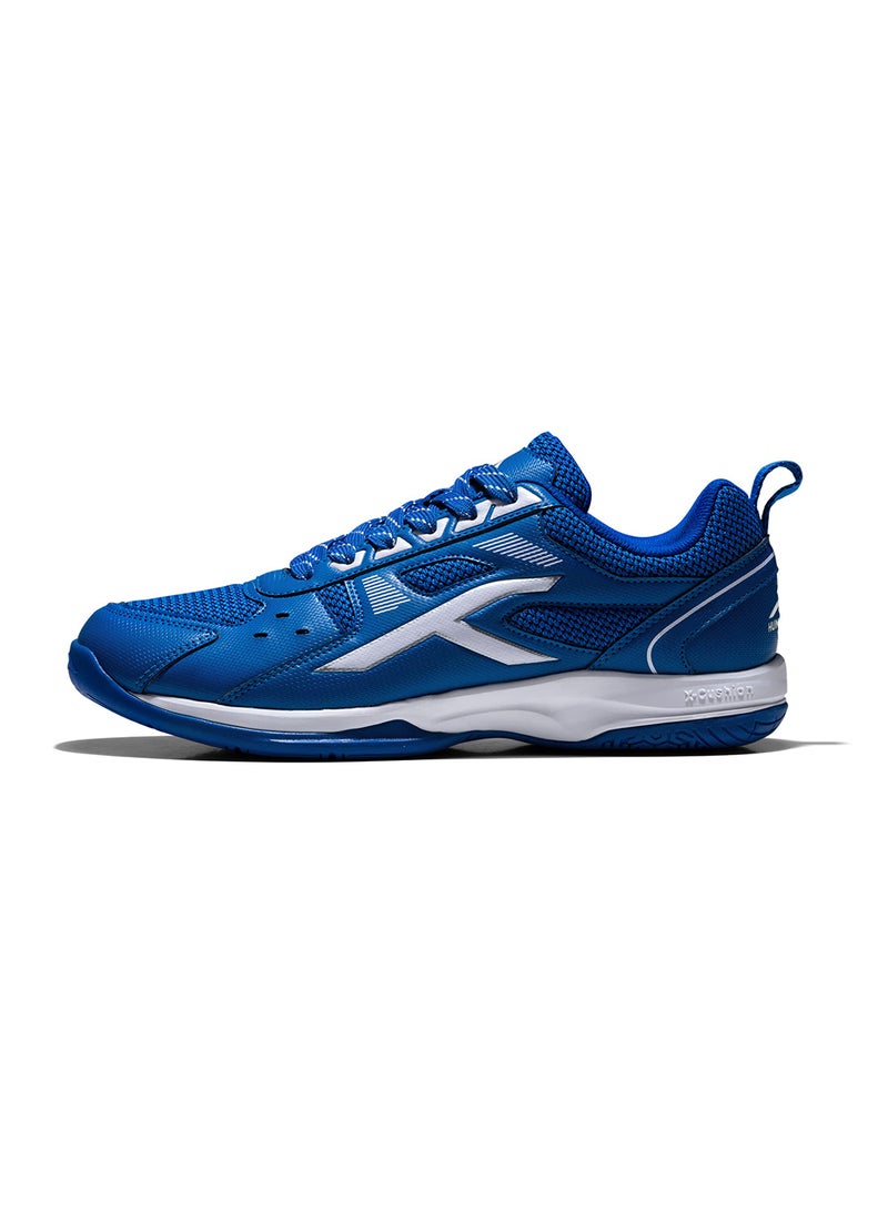 RAZE Badminton Shoe (UK 8 \ US 9 \ EU 42 ) | Mens and Boys | Non-Marking Shoe | Court Shoe | For Badminton, Squash, Tennis Players | X-Cushion, Active Grip Sole, Toe Assist