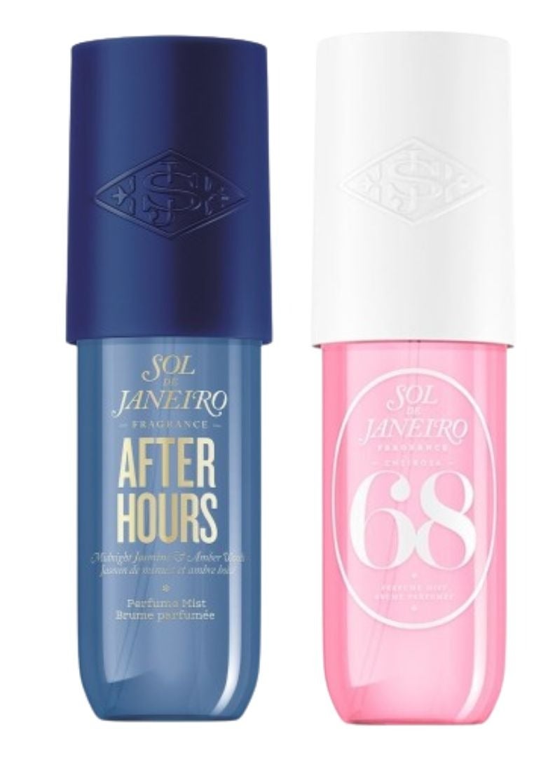 Sol de Janeiro After Hours + Brazilian Crush Cheirosa ’68 Beija Flor Hair & Body Fragrance Mist - 2 x 90ml Set