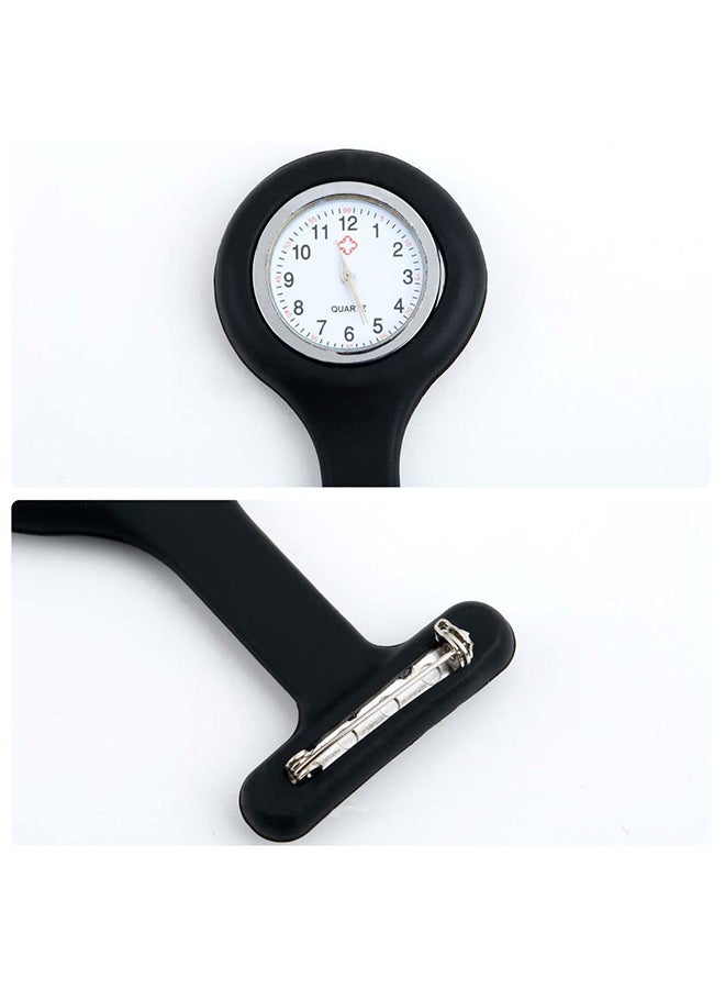 Silicone Gel Nurse Analog Pocket Watch JEC001205