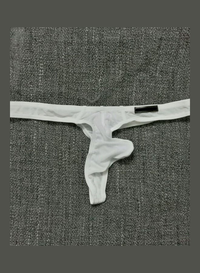 G-String T-Back Breathable Underwear White