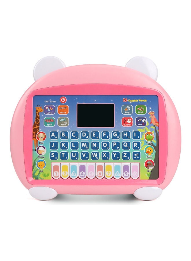 Cross-border New Cartoon English Early Education Led Screen Children's Learning Machine Toy