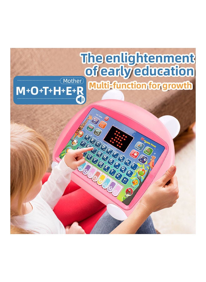 Cross-border New Cartoon English Early Education Led Screen Children's Learning Machine Toy