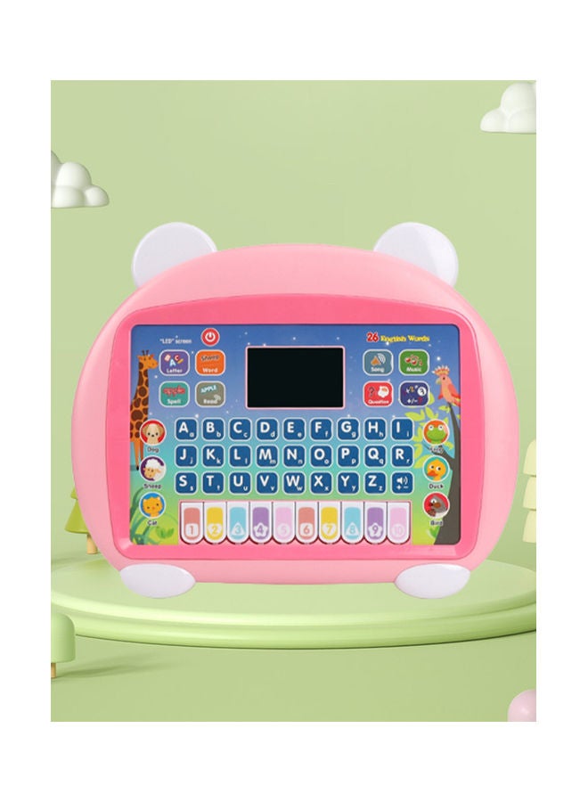 Cross-border New Cartoon English Early Education Led Screen Children's Learning Machine Toy