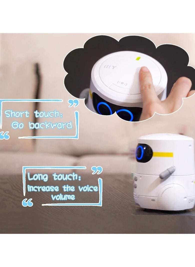 Intelligent Rc Robot Toy Touch Functional Robot Interactive Electronic Toy with Dancing and Walking Music for Kids