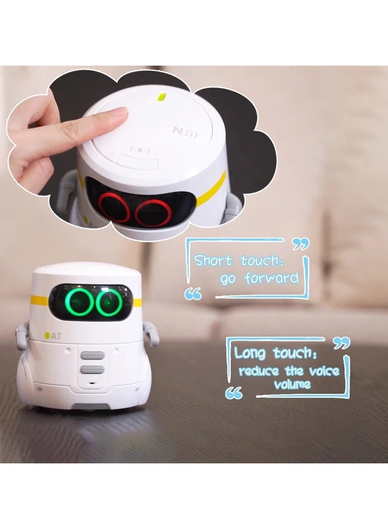 Intelligent Rc Robot Toy Touch Functional Robot Interactive Electronic Toy with Dancing and Walking Music for Kids