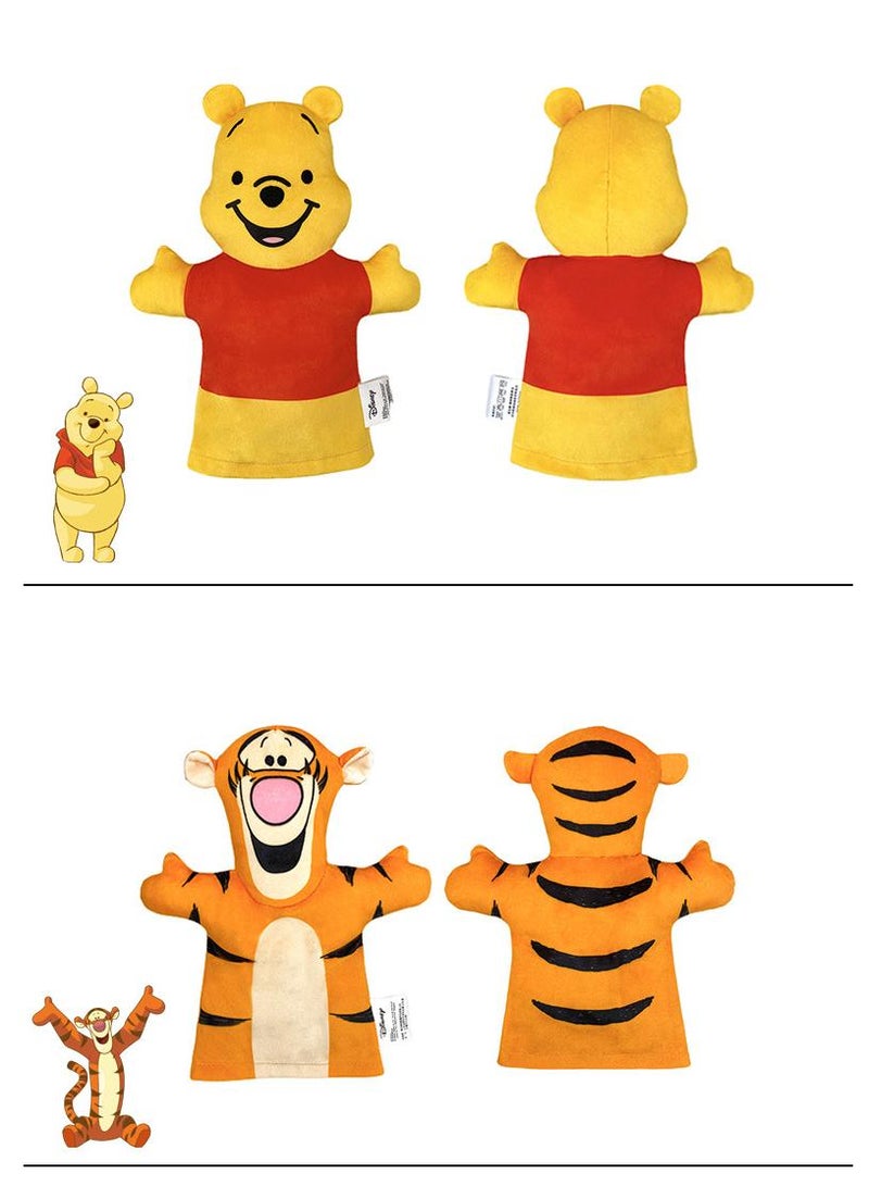 1 Piece Disney Tigger Hand Puppet Parent Child Interactive Plush Toy Role Playing