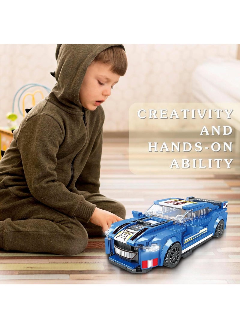 Puzzle Assembled Children's Building Blocks DIY Sports Car Model Toys