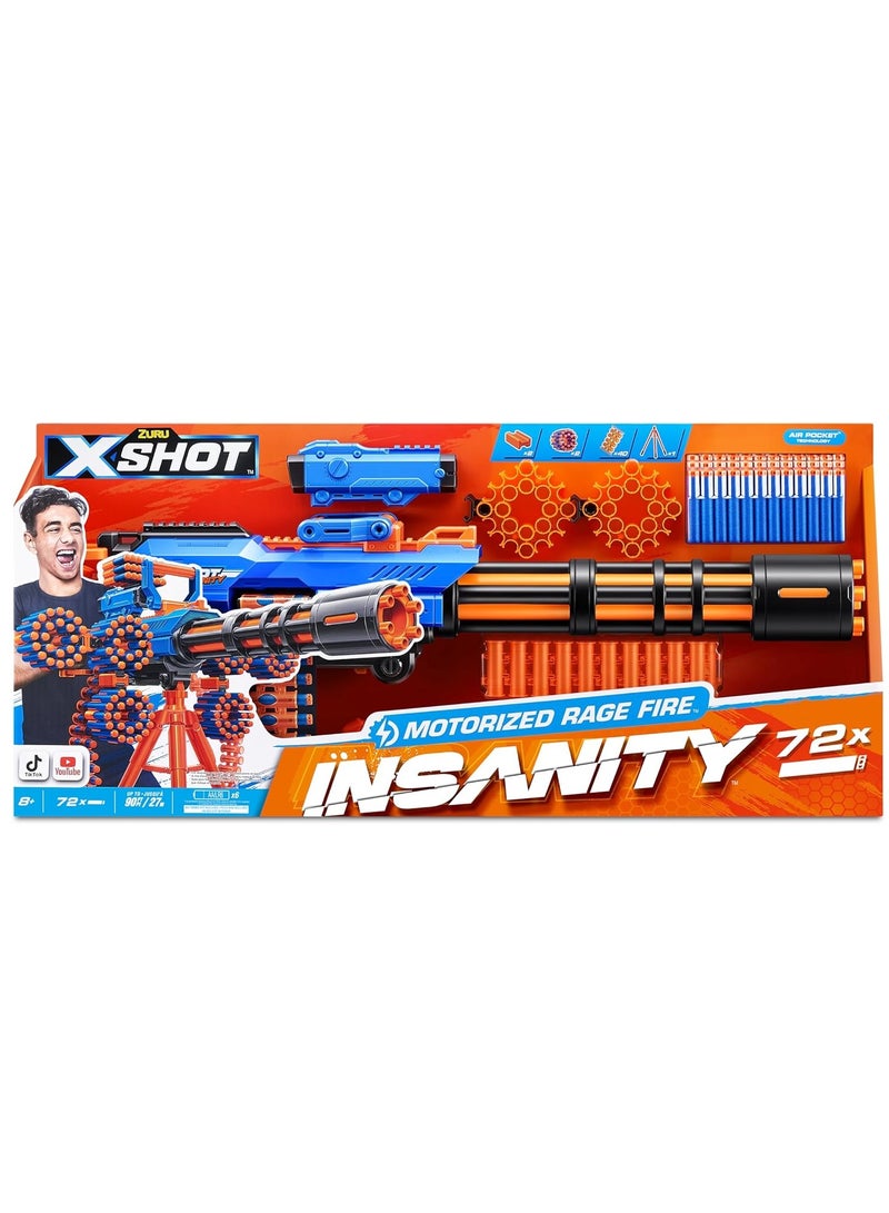 X-Shot Insanity Motorized Rage Fire