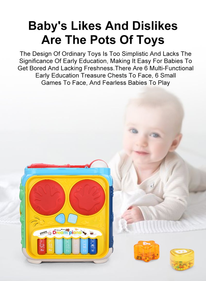 Multi Functional Early Education Treasure Chest