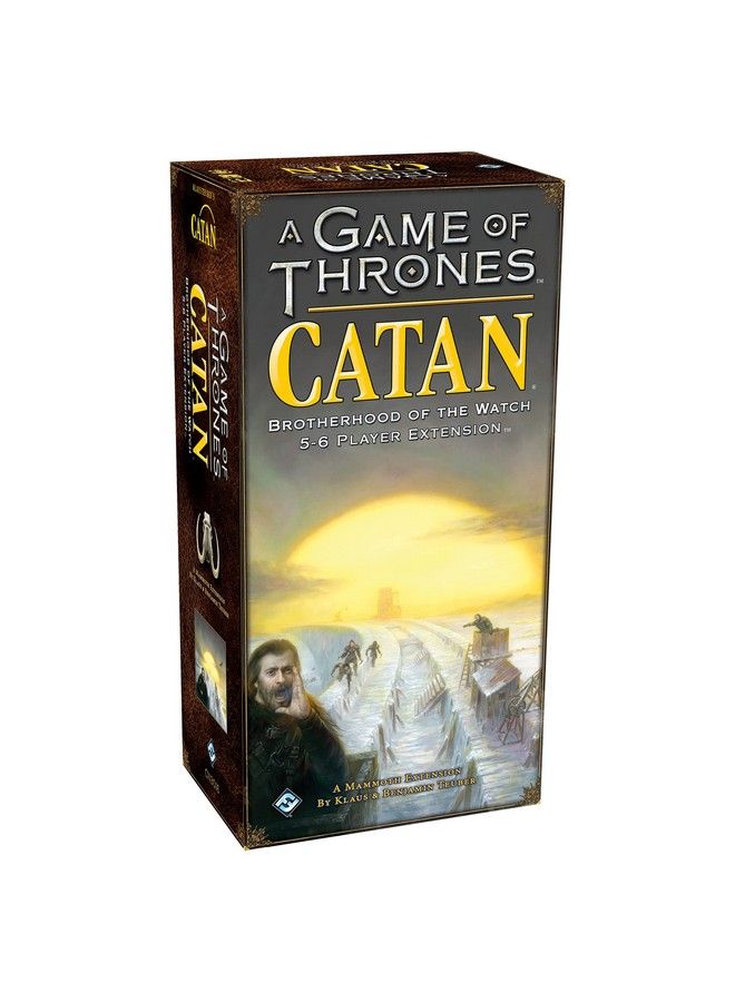 A Game Of Thrones Catan Brotherhood Of The Watch Board Game 56 Player Extension  Strategy Game For Adults And Teens  Ages 14+  36 Players  Average Playtime 6090 Minutes  Made By Catan Studio