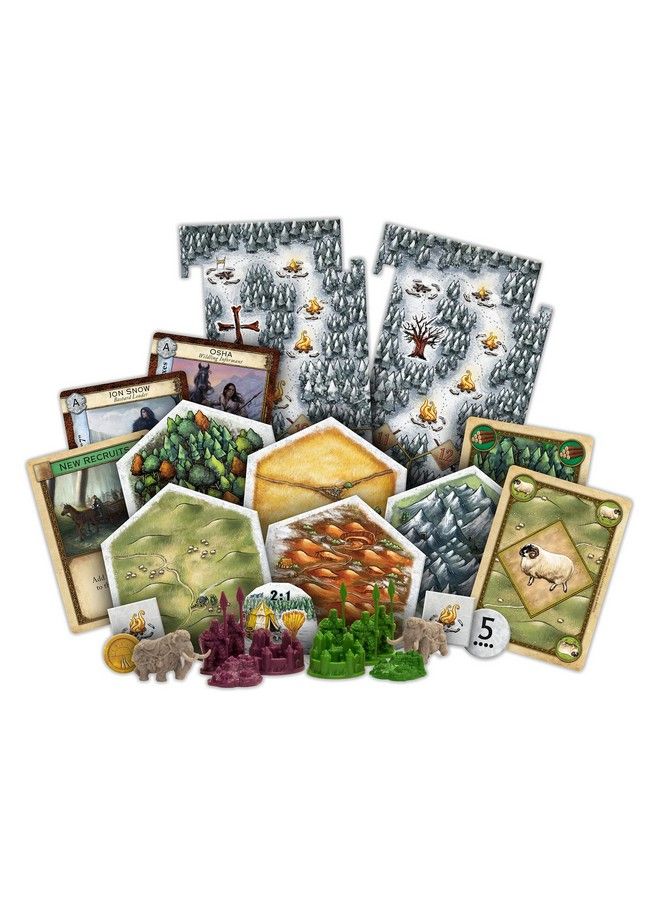 A Game Of Thrones Catan Brotherhood Of The Watch Board Game 56 Player Extension  Strategy Game For Adults And Teens  Ages 14+  36 Players  Average Playtime 6090 Minutes  Made By Catan Studio