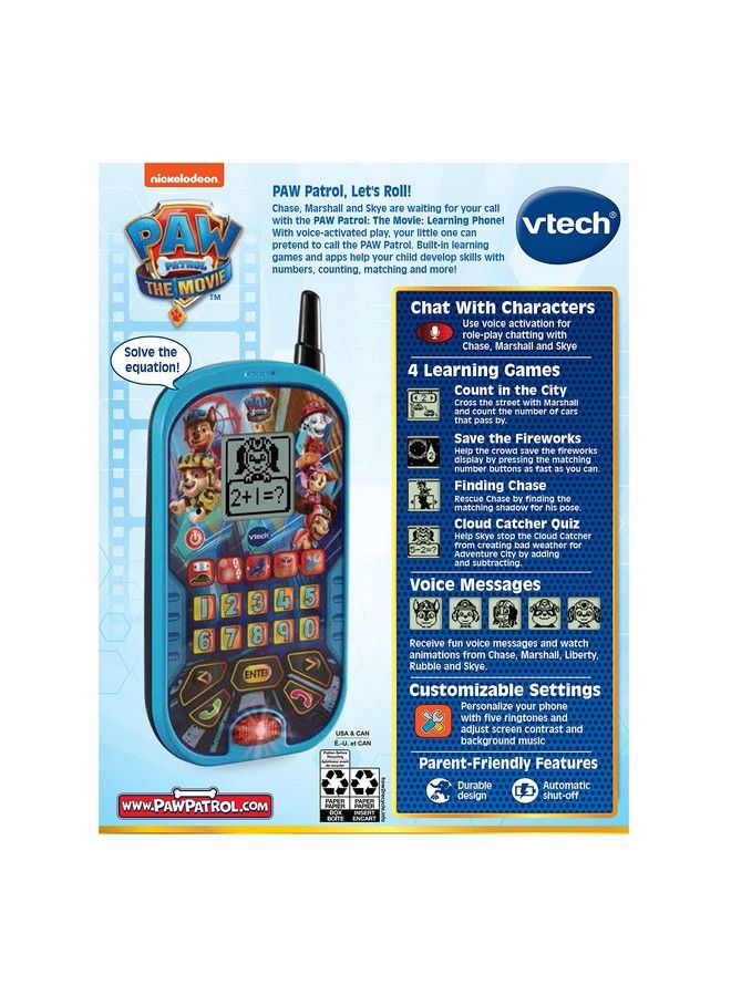 Paw Patrol The Movie: Learning Phone , Blue