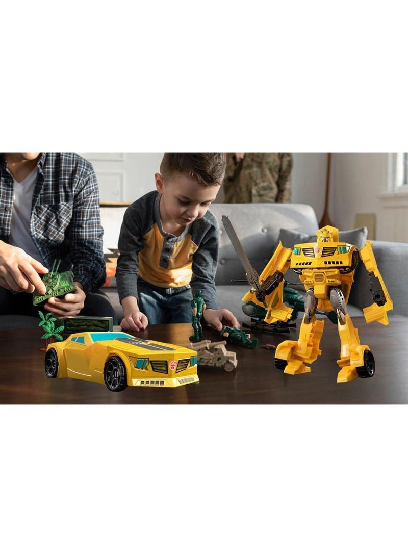 Children's Deformation Robot Car Model Educational Toys