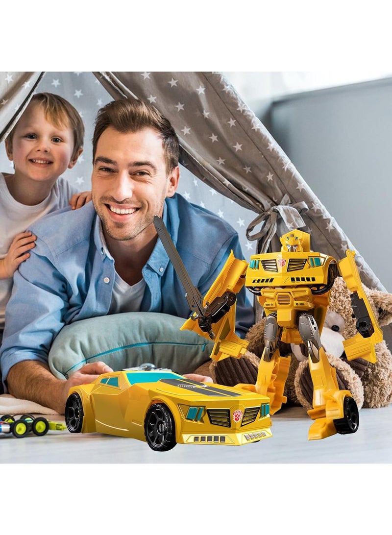 Children's Deformation Robot Car Model Educational Toys