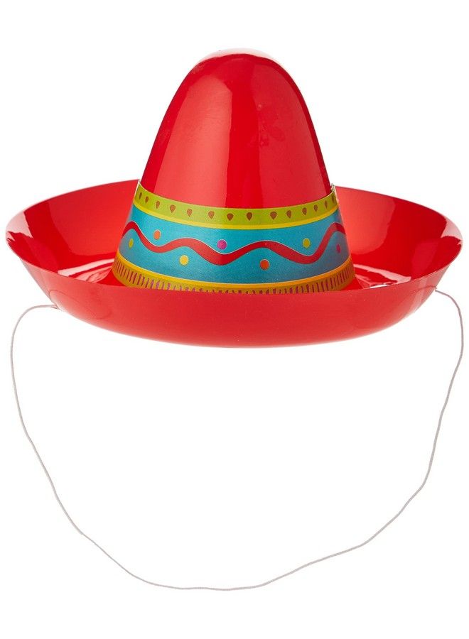 Assorted Mini Plastic Sombrero 2 1/2