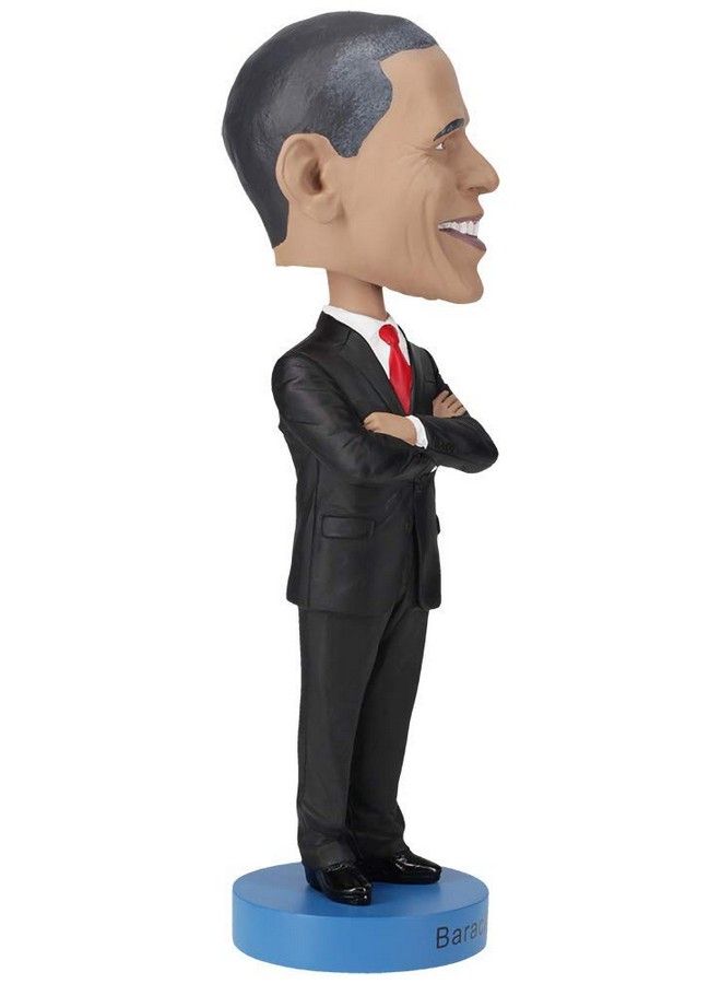 Barack Obama Bobblehead Premium Polyresin Lifelike Figure Unique Serial Number Exquisite Detail