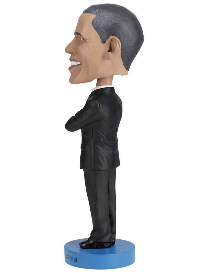 Barack Obama Bobblehead Premium Polyresin Lifelike Figure Unique Serial Number Exquisite Detail