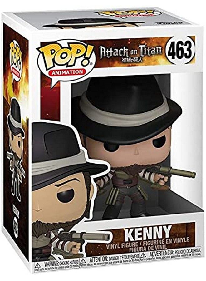 Attack On Titan Kenny Ackerman Pop! Vinyl Figure (Bundled With Compatible Pop Box Protector Case)