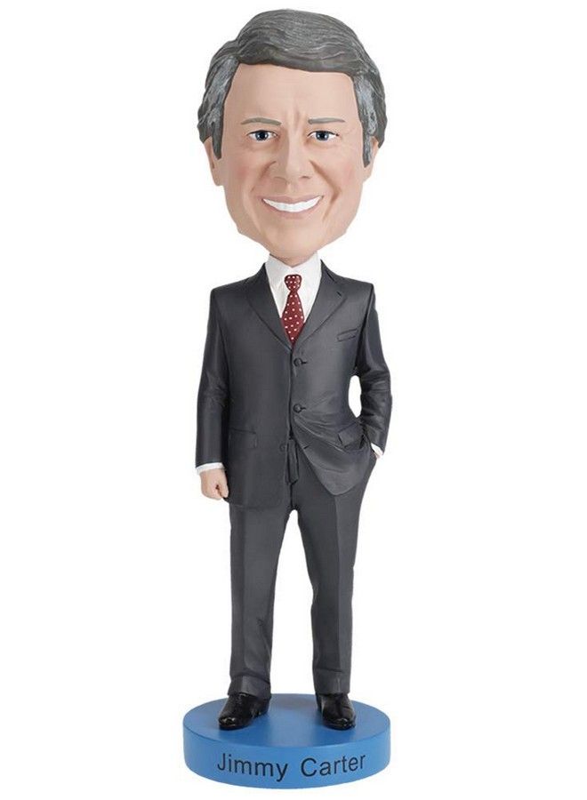 Jimmy Carter Bobblehead Premium Polyresin Lifelike Figure Unique Serial Number Exquisite Detail