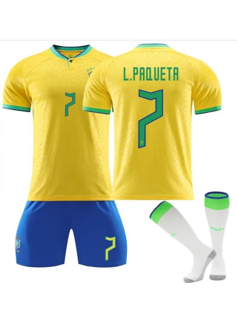 3 Pack Size 7 Kids & Adults Away Football Jersey