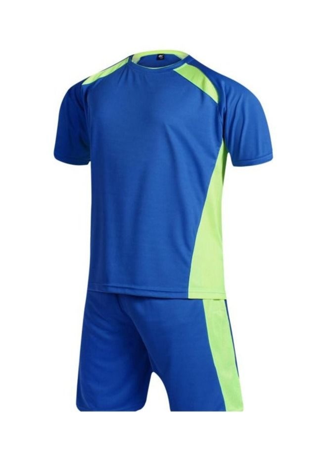 Football jersey set for men's training uniform