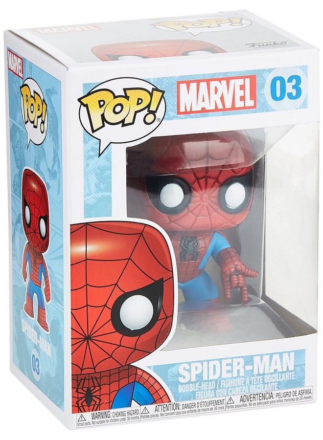 Pop! Marvel 4 Inch Vinyl Bobble Head Figure Spider Man