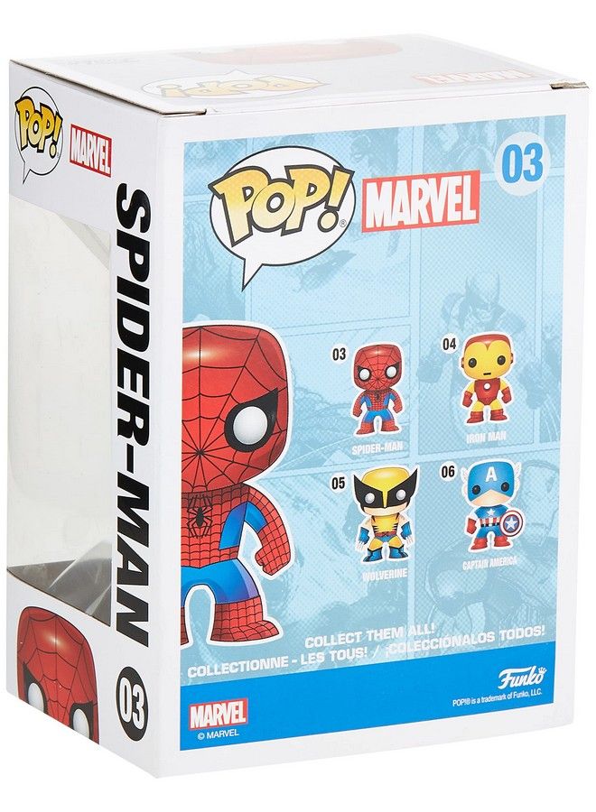 Pop! Marvel 4 Inch Vinyl Bobble Head Figure Spider Man