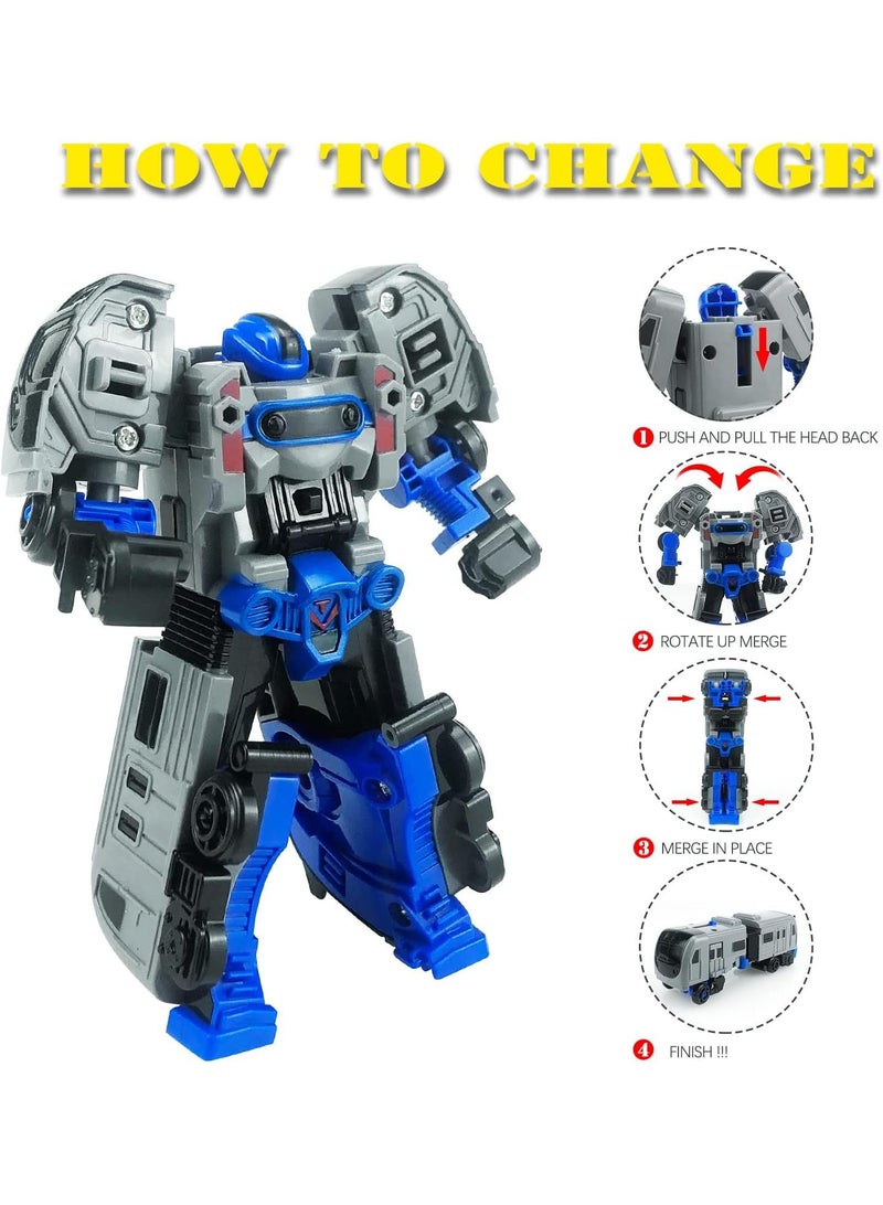 Children's Deformation Robot Car Model Educational Toys