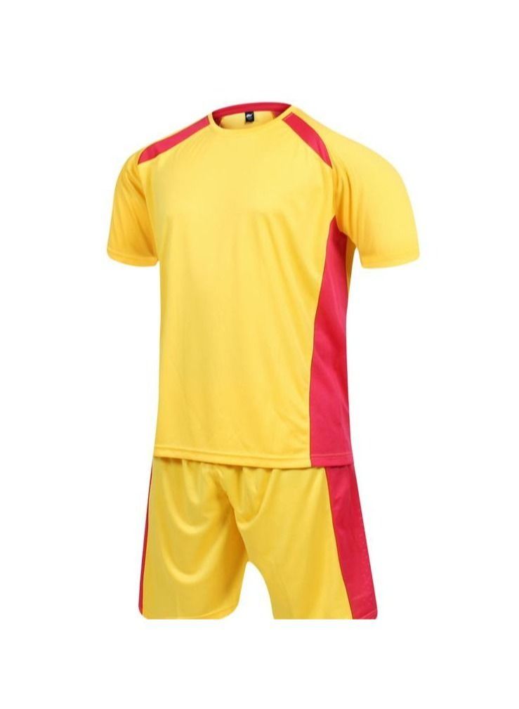 Football jerseys Short sleeve breathable football jerseys game training uniforms.