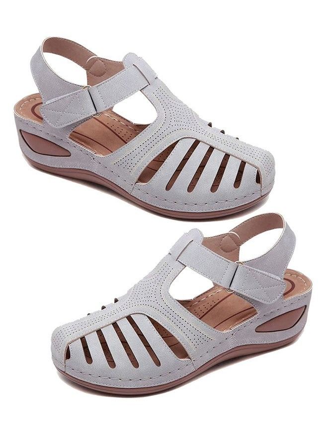 New Women's Casual Sandals Grey