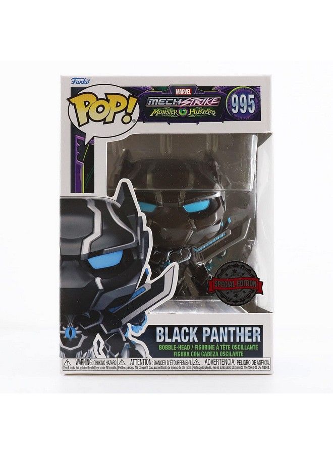 Pop! Marvel: Monster Hunters Black Panther Exclusive Vinyl Figure 995
