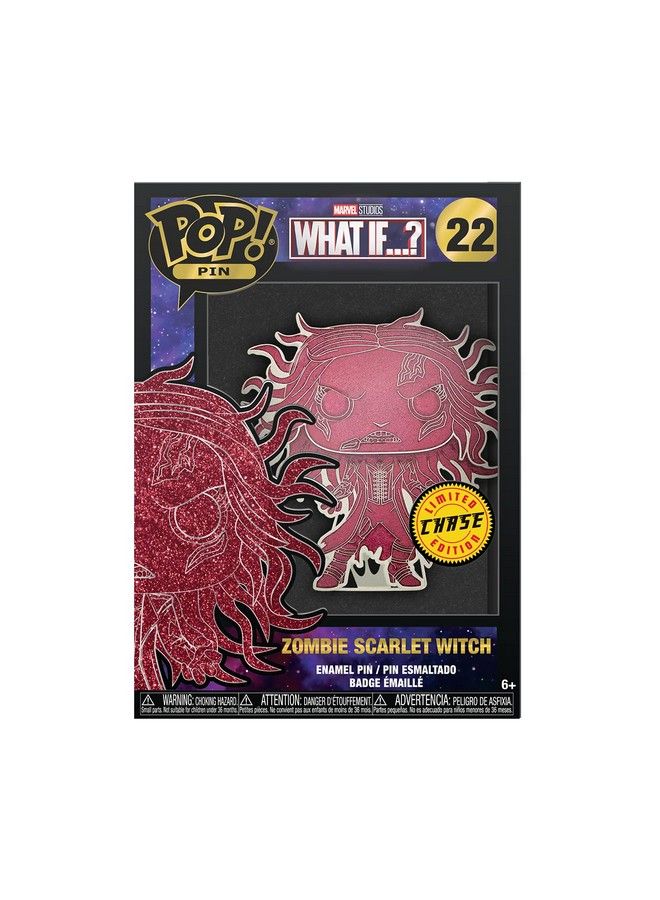 Pop! Pin: Marvel What If…? Zombie Scarlet Witch With Chase (Styles May Vary)