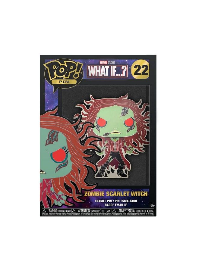 Pop! Pin: Marvel What If…? Zombie Scarlet Witch With Chase (Styles May Vary)