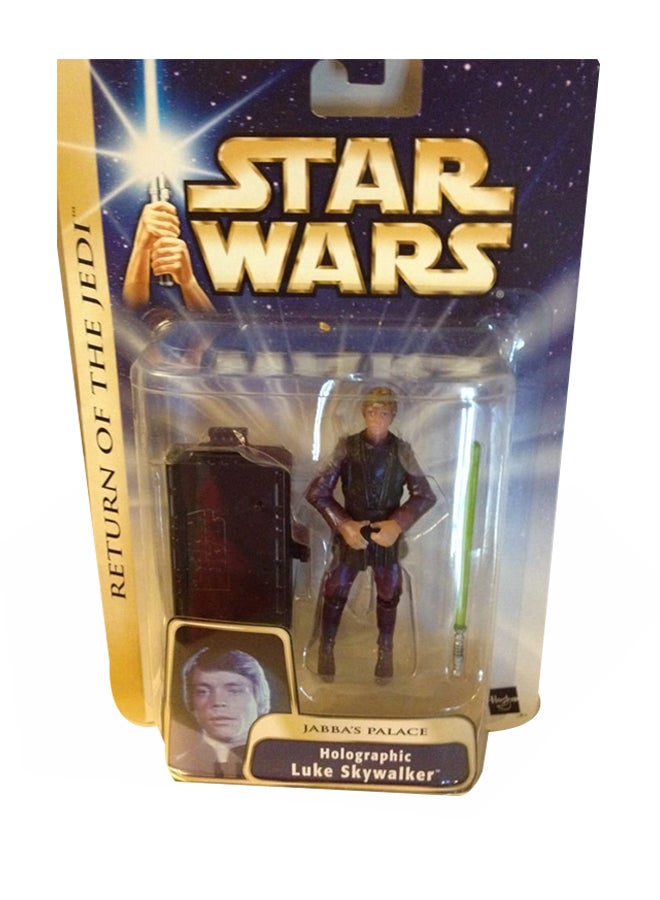 Star Wars Holographic Luke Skywalker Jabba Palace