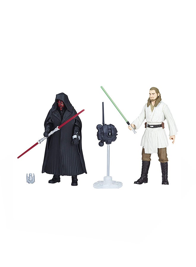 2-Piece Force Link 2.0 Darth Maul and Qui-Gon Jinn