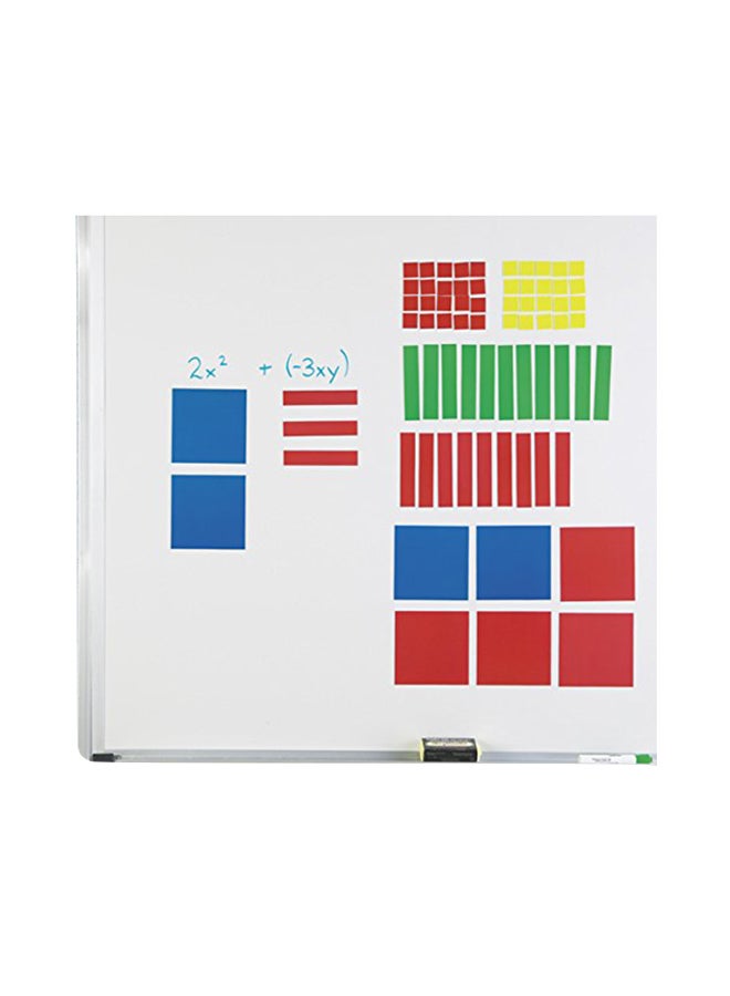 Magnetic Algebra Tiles, Algebraic Math Skills 11.3 x 6.5 x 0.3inch