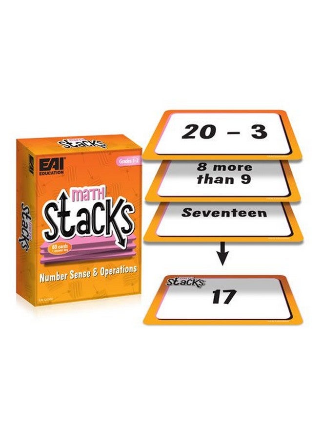 Math Stacks Number Sense & Operations Game: Grades 12