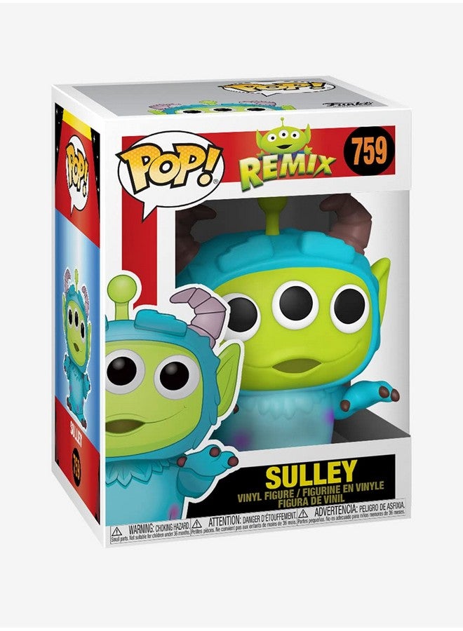 Pop Disney Pixar Alien Remix Sulley Multicolor 3.75 Inches (48362)