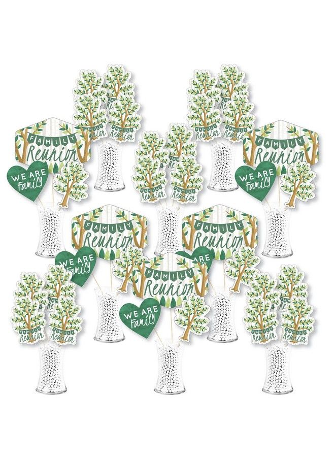 Family Tree Reunion Family Gathering Party Centerpiece Sticks Showstopper Table Toppers 35 Pieces