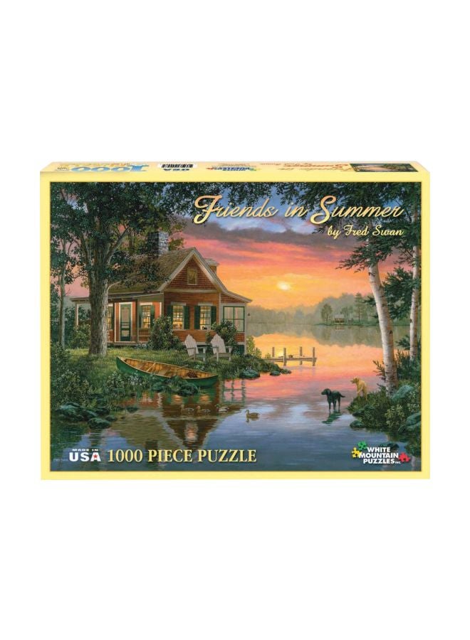 1000-Piece Friends In Summer Jigsaw Puzzle 302