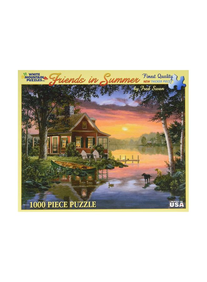 1000-Piece Friends In Summer Jigsaw Puzzle 302