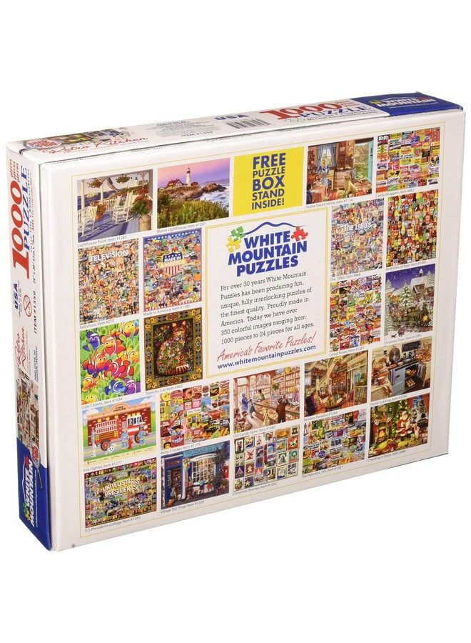 Puzzles Retro Kitchen Seek & Find 1000 Piece Jigsaw Puzzle, 24